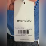 MANDALA Scrubs Women’s Size M NWT Ceil Blue Cargo Pants Size M Photo 1