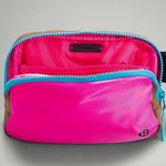 Lululemon *RARE* Sonic Pink/Cacao/Black Everywhere Belt Bag Photo 0
