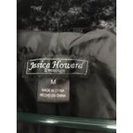 Jessica Howard Women's Juniors Black Evening Cover Wrap Cropped Faux Fur Size M Photo 1