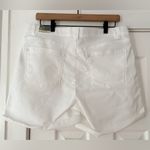 Wit & Wisdom White Denim Shorts‎ Size 12 Absolution Technology NWT Photo 1