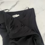 Eliza J Off The Shoulder Fit and Flare Gown Black Sz 4 Cocktail Event Attirre Photo 6