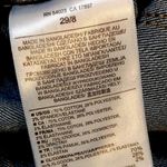 Banana Republic Women’s Dark Wash Skinny Denim Low Rise Jeans Sz 8 30/29 Photo 7