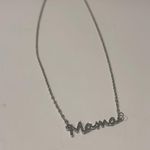 Silver 'Mama' Necklace fashion NWT Photo 1