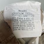 Ralph Lauren  Rugby womens Vintage Chino in beige tan sz 4 Photo 9