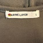 Marine layer Olive Green Lexi Rib Sleeveless Midi Dress Size L Photo 6