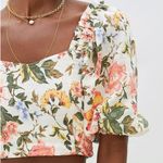 Faithfull the Brand Anthropologie +  Pietra May Linen Crop Top Photo 2