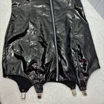 Spirit Shiny Black Police Bodysuit Size M Photo 3