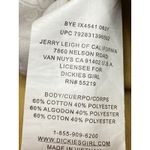 Dickies  Women's Khaki Beige High Waist Loose Fit Wide Leg Baggy Pants Size 25 Photo 4