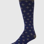 FIGS Compression Socks - Navy Grey - 100% Awesome - Small Photo 0