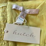 Hutch  Mikayla Yellow Sequin Midi Dress Size 4 NWT Photo 7