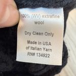 Emerson Fry Black Classic Cable Knit Fisherman Sweater Mock Neck Small Photo 4