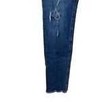 Rag and Bone  Women‎ Jeans Destroyed Skinny Stretch Raw Hem Dark Wash Denim Size 27 Photo 2