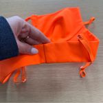 Helmut Lang  Neon Orange Structure Bra Size XS Like New x1245 Photo 9