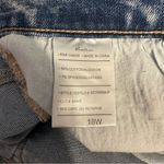 Kancan Roxana Ultra High Rise 90's Flare Jeans size 18W Acid Wash NWT Blue Photo 11