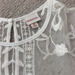 Merona Cream Lace Blouse Photo 2