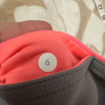 Lululemon  Leggings Cropped Low Rise Double Lined Coral Size‎ 6 Photo 8