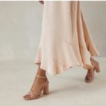 Loeffler Randall Reed Pleated Twist Heels Size 10.5 Photo 3