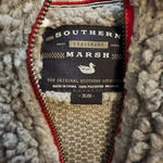 Southern Marsh NWT  Appalachian Pile Pullover gray burnt taupe size XS Photo 4