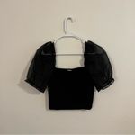Wilfred Aritzia  Sheer-Sleeve Top Photo 1