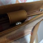 Fossil Pink And Neuteal Woven Jute Shoulder Bag Purse Photo 4