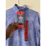 Active USA Kirkland Active Pullover Women M Thumbhole Quarter Zip Sweatshirt Purple Photo 2