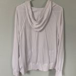 Zella Zip up Hoodie. Size XL. White. Drawstring hood. Photo 1