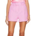 Cinq à Sept Cherryl Boucle Shorts Pink Lemonade NWT Size 0 Tweed Mini Photo 1