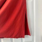 Athleta  Savannah Travel Activewear Midi Skirt Orange Red Size Medium Photo 7