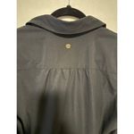 Sherpa Adventure Gear Black Cap Sleeve Button Up Dress Size Large Photo 3