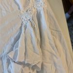 Oh My Gauze White Embroidered Tunic Boho Linen Size 2 Top Dress Casual Photo 9