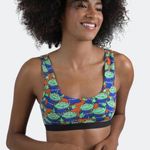 Disney MeUndies Pixar Toy Story Alien U-Back Bralette Large Women’s Orange Photo 0