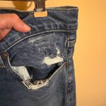 AGOLDE Toni Mid Rise Slim Straight Leg Jeans in Stratosphere Photo 6