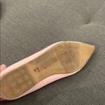 Chic Pink and Silver Flats Elegant Slip Photo 3