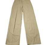 Levi's Baggy Trouser Pants Khaki Tan Twill Loose Y2K Trousers Women's Size 24x31 Photo 1