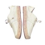 Joie  Wallie Woven Espadrille Ivory Cream Rafia Loafer Shoes 7.5 Photo 2