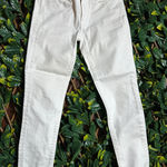 American Eagle  Jegging Crop White Jeans Size 4 Photo 0