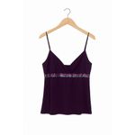 EXPRESS Women’s Small Purple Sequin Camisole – Silky Spaghetti Strap Tank Top Photo 2