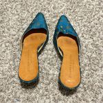 Stubbs & Wooton Palm Beach Heels Size 7.5 Whisical Whimsigoth Fairy Blue Photo 1