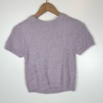 The Ragged Priest  Fuzzy Peekaboo Sweater Crop Top Photo 5