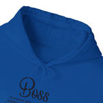 Handmade Boss Blue and Black Women's Hoodie Size S Photo 1