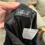 ZESICA one shoulder long sleeve ruched dress ✨ Black Size XL Photo 13