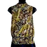 Serenade New York Sleeveless Mock Neck Blouse Photo 3