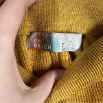 Free People Free‎ People Beach Yellow Ribbed Knit High Rise Shorts Photo 2