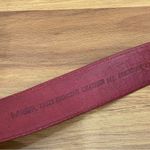 Vintage MILOR 11612 Burgundy Genuine Leather Brass Photo 3