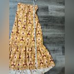 Aerie by American Eagle High Low Halter Maxi Sundress in Yellow Photo 7