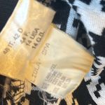 Vtg liola houndstooth cardigan button up long sleeve ladies wool Cotton size M White Size M Photo 7