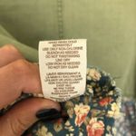 We The Free  People Olive Green and Floral Sargent Jacket Size XS Photo 10