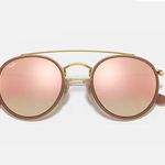 Ray-Ban Double Bridge Round Sunglasses Photo 0