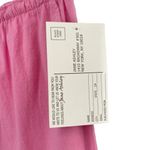 Jane Ashley Pink Cotton Drawstring Capri Pedal Pusher Pants Photo 4