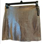 Forever 21  shimmering shiny gold skirt- super cute! Photo 2